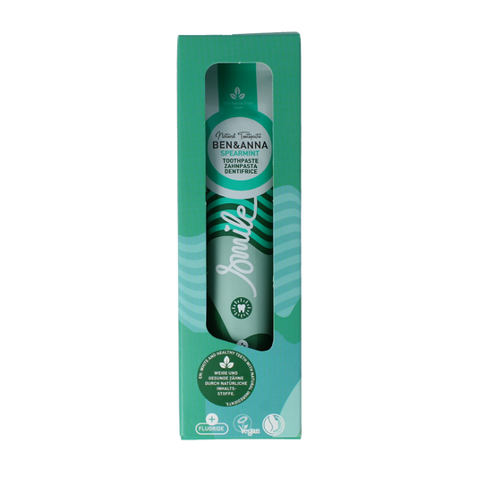 Ben & Anna Toothpaste smile spearmint 75.00 Milliliter