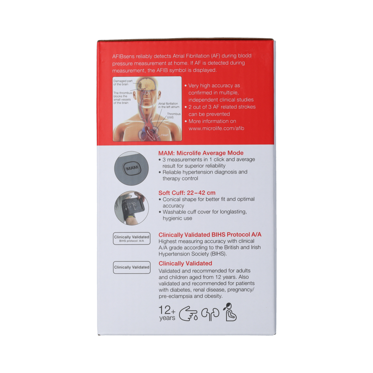 Microlife MIC BPB3 AFIB Bloeddrukmonitor 1.00 Stuks