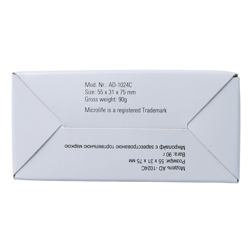 Microlife MIC Z977013-0 adapter AD-1024C for medical instruments, shown in image with brand and product details.