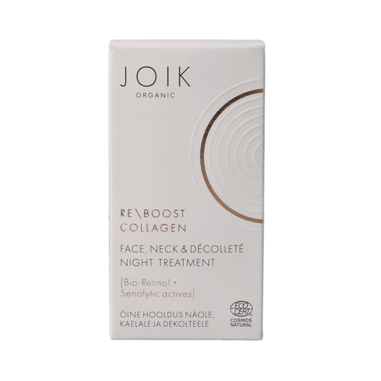 Joik Organics Re-boost collagen face & neck night treatment 50 Milliliter