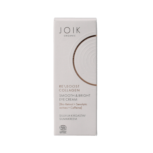Joik Organics Re-boost collagen eye cream smooth & bright 15 Milliliter