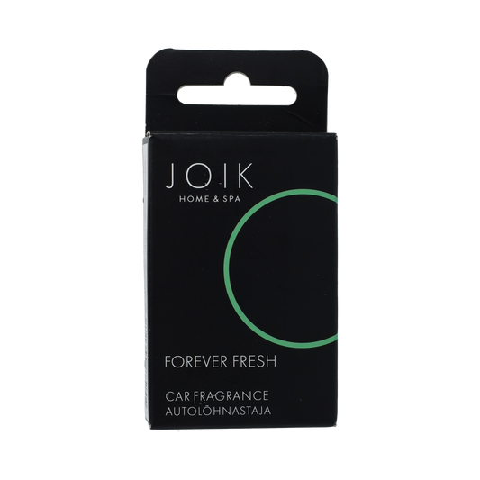 Joik Organics Car Fragrance Forever Fresh scent in a diffuser, natural air freshener for vehicle interior, 1 piece.