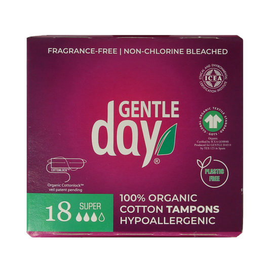 Gentle Day Tampon super 18.00 Stuks