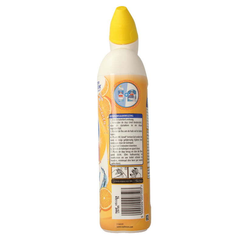 WC Eend Toiletreiniger action gel citrus splash 750 Milliliter