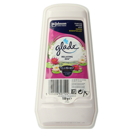 Glade Gel luchtverfrisser relax zen 150.00 Gram
