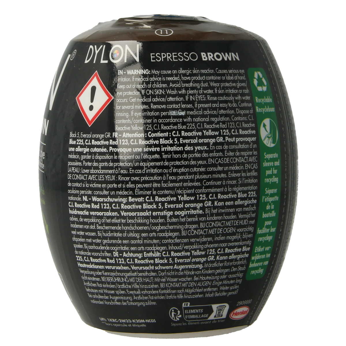 Dylon Pod espresso brown 350.00 Gram