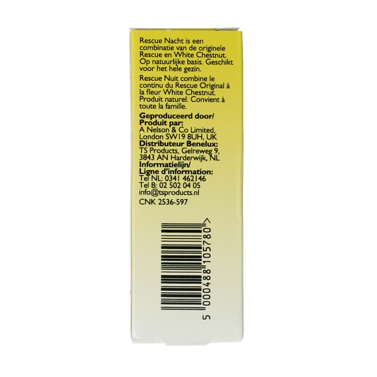 Bach Rescue Rescue remedy nacht druppels 10.00 Milliliter