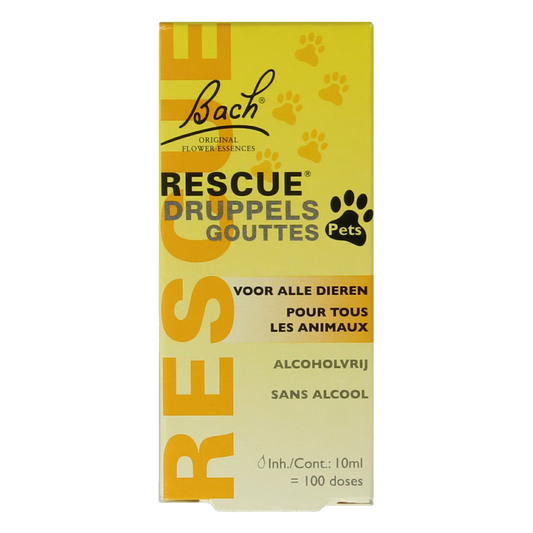 Bach Rescue Rescue pets druppels 10.00 Milliliter
