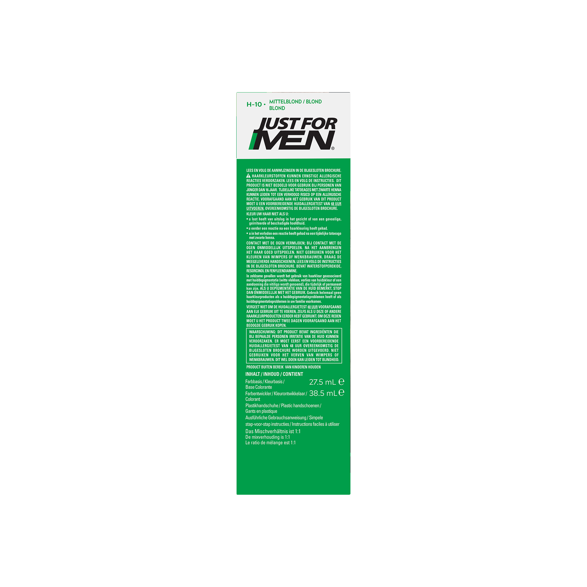 Just For Men Blond H10 30ml  1.00 Set