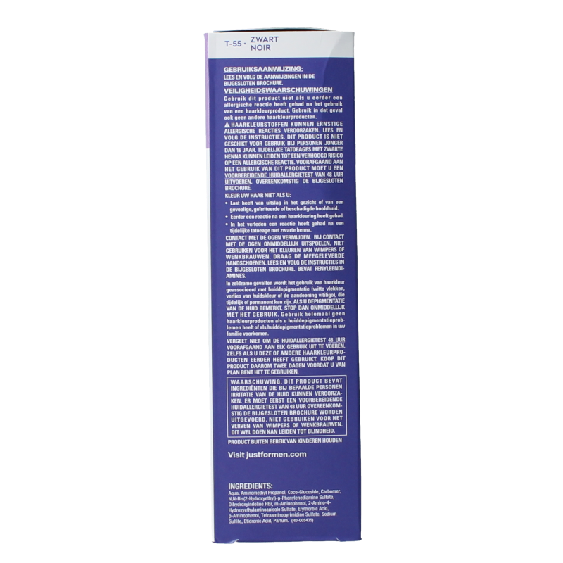 Just For Men Touch of grey T-55 zwart 40 Gram
