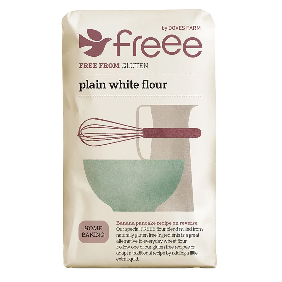 Doves Farm Witte bloem glutenvrij 1 Kilogram