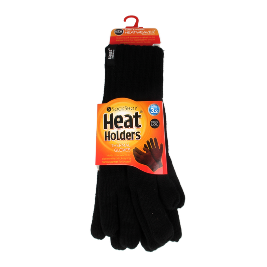Heat Holders Mens gloves maat L/XL black 1.00 Paar