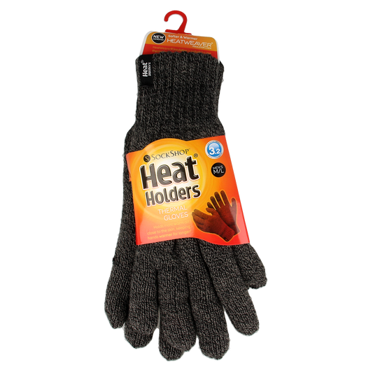 Heat Holders Mens gloves maat M/L charcoal 1.00 Paar
