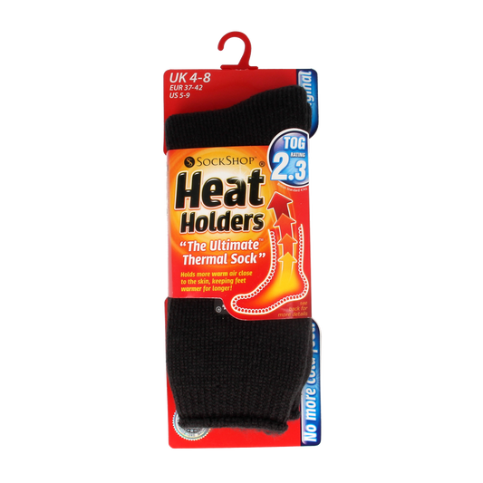 Heat Holders Ladies original socks maat 4-8 charcoal 1.00 Paar