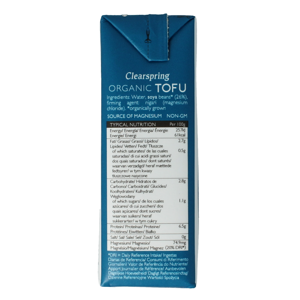 Clearspring Tofu silk bio 300.00 Gram