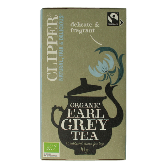 Clipper Earl grey tea bio 20.00 Zakjes