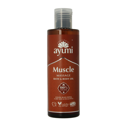 Ayumi Muscle massage & body oil 250.00 Milliliter