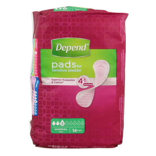 Depend Verband normaal 14.00 Stuks