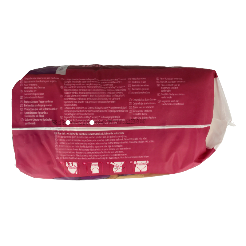 Depend Pants female super maat S/M 10 Stuks