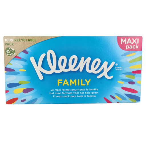 Kleenex Family maxi tissue 128.00 Stuks