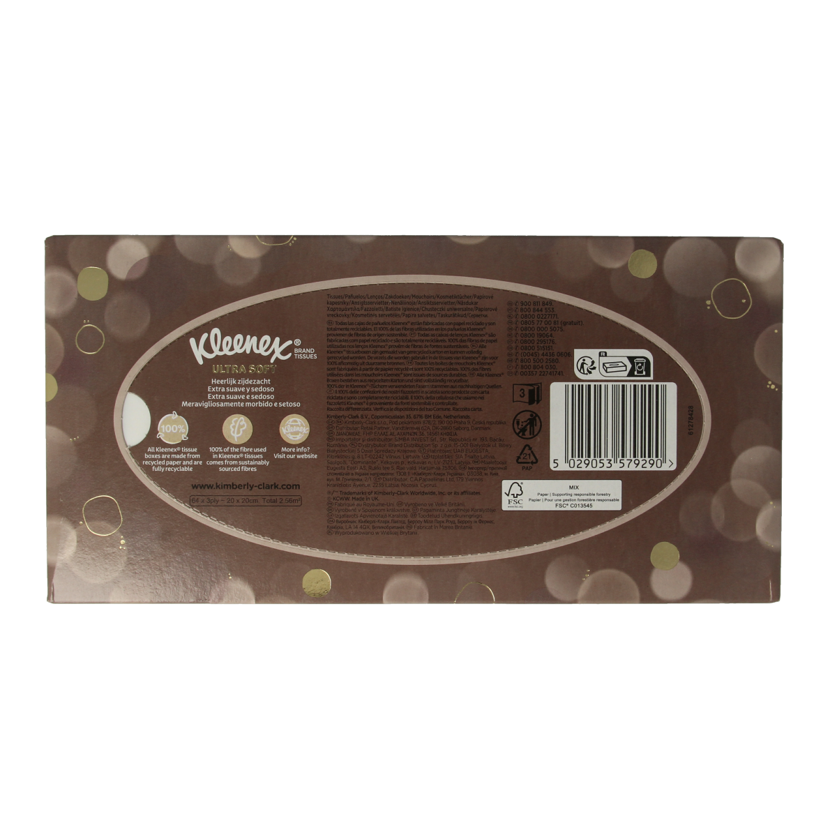 Kleenex Tissues ultrasoft 64.00 Stuks