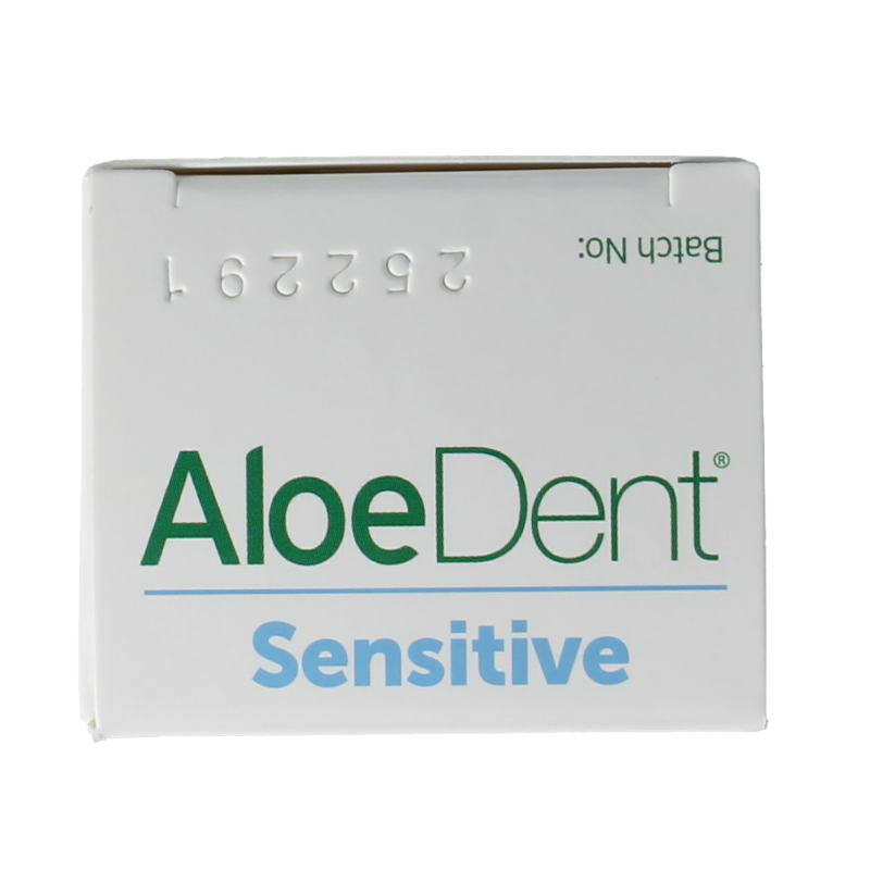 Aloe Dent Tandpasta aloe vera sensitive fluor free 100 Milliliter