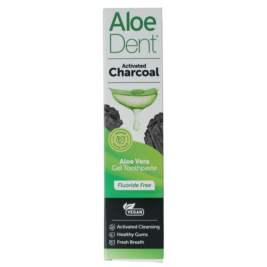 Aloe Dent Tandpasta charcoal 100 Milliliter