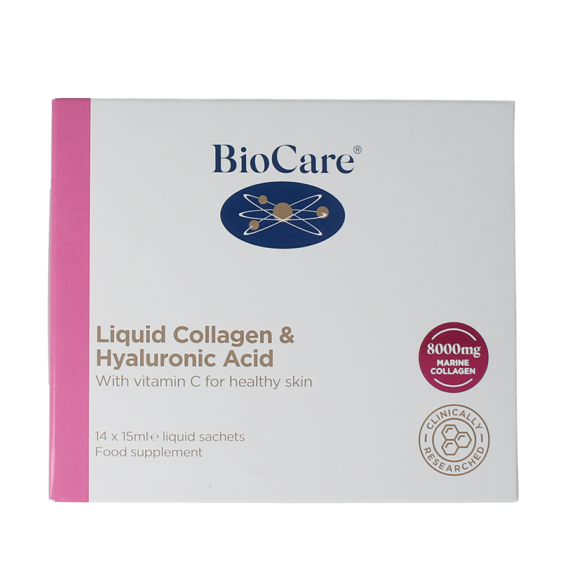 BioCare Collageen & hyaluron vloeibaar 14 x 15ml 1.00 Set