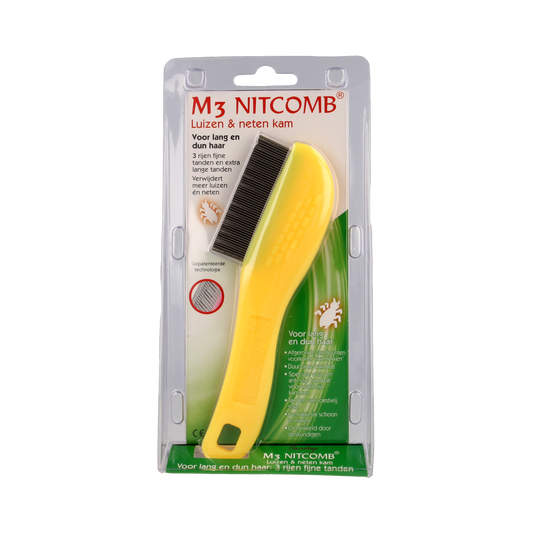 Nitcomb Nitcomb M3 anti luiskam lang en dun haar  1.00 Stuks