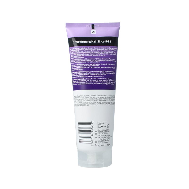 John Frieda Miraculous recovery shampoo 250 Milliliter
