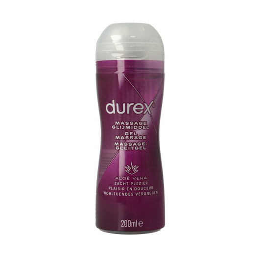 Durex Massageolie en glijmiddel 2-in-1 aloe vera 200.00 Milliliter