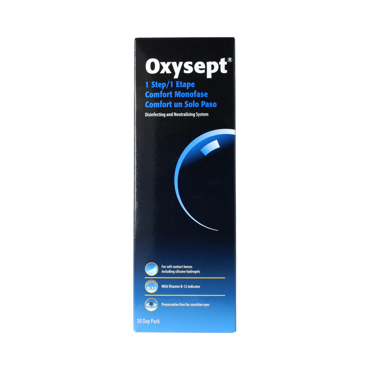 Oxysept 1 Step lenzenvloeistof voor 1 maand 300.00 Milliliter
