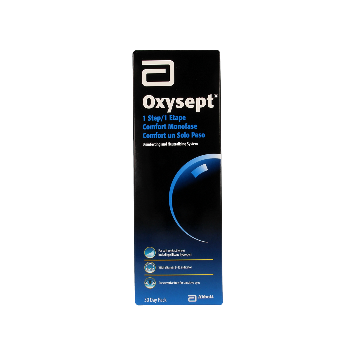 Oxysept 1 Step lenzenvloeistof voor 1 maand 300.00 Milliliter