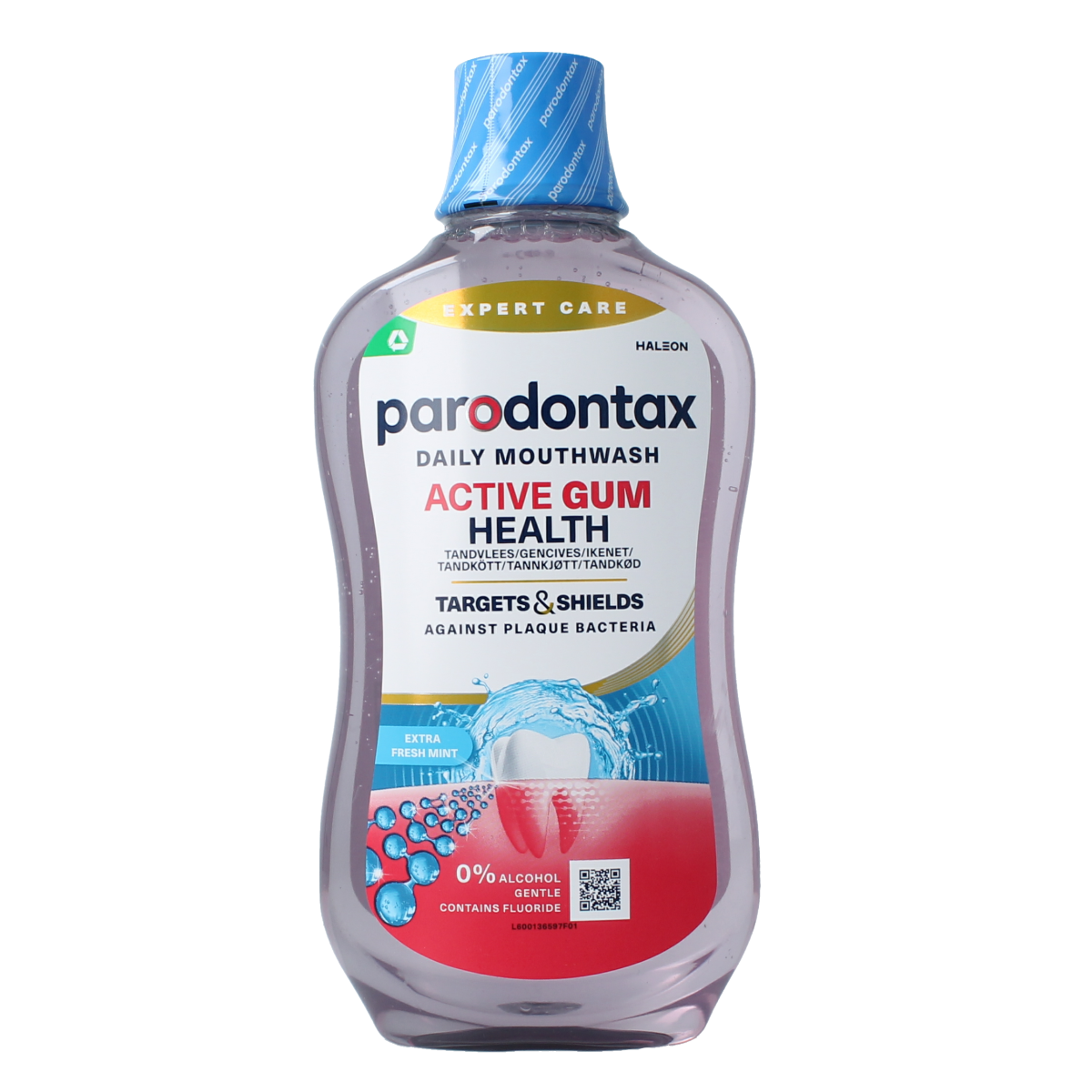 Parodontax Mondwater extra fresh 500.00 Milliliter