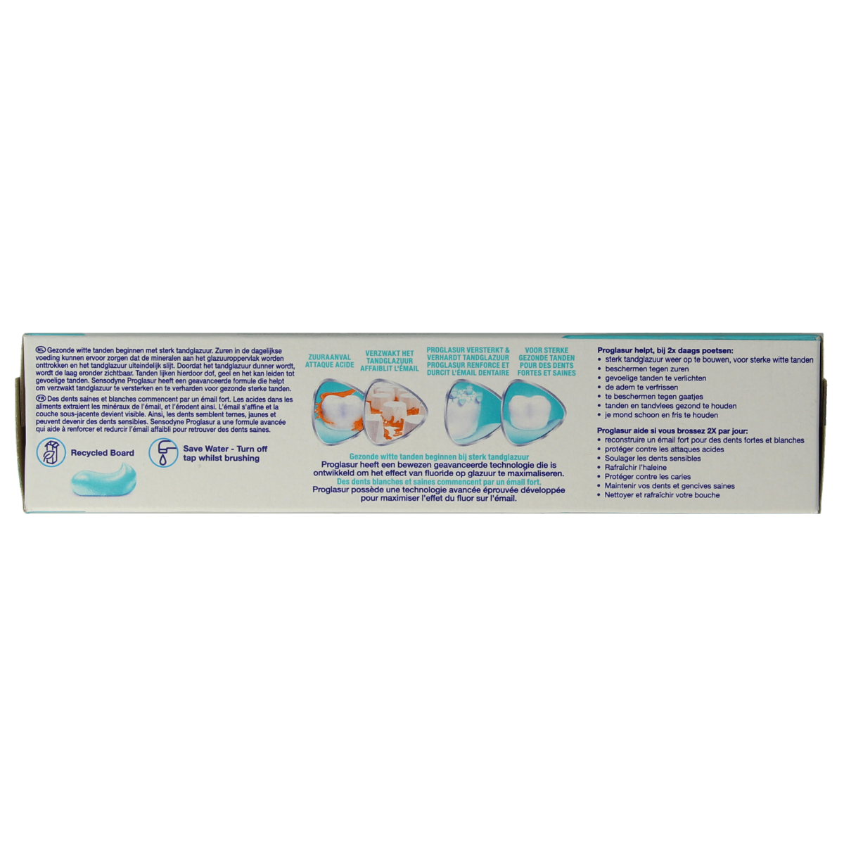 Sensodyne Tandpasta proglasur fresh & clean 75 Milliliter