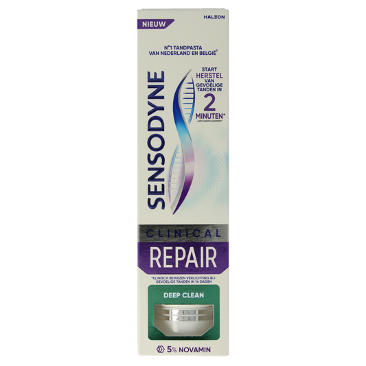 Sensodyne Tandpasta clinical repair deep clean 75 Milliliter