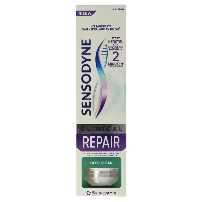 Sensodyne Tandpasta clinical repair deep clean 75 Milliliter