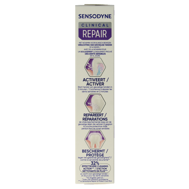 Sensodyne Tandpasta clinical repair deep clean 75 Milliliter