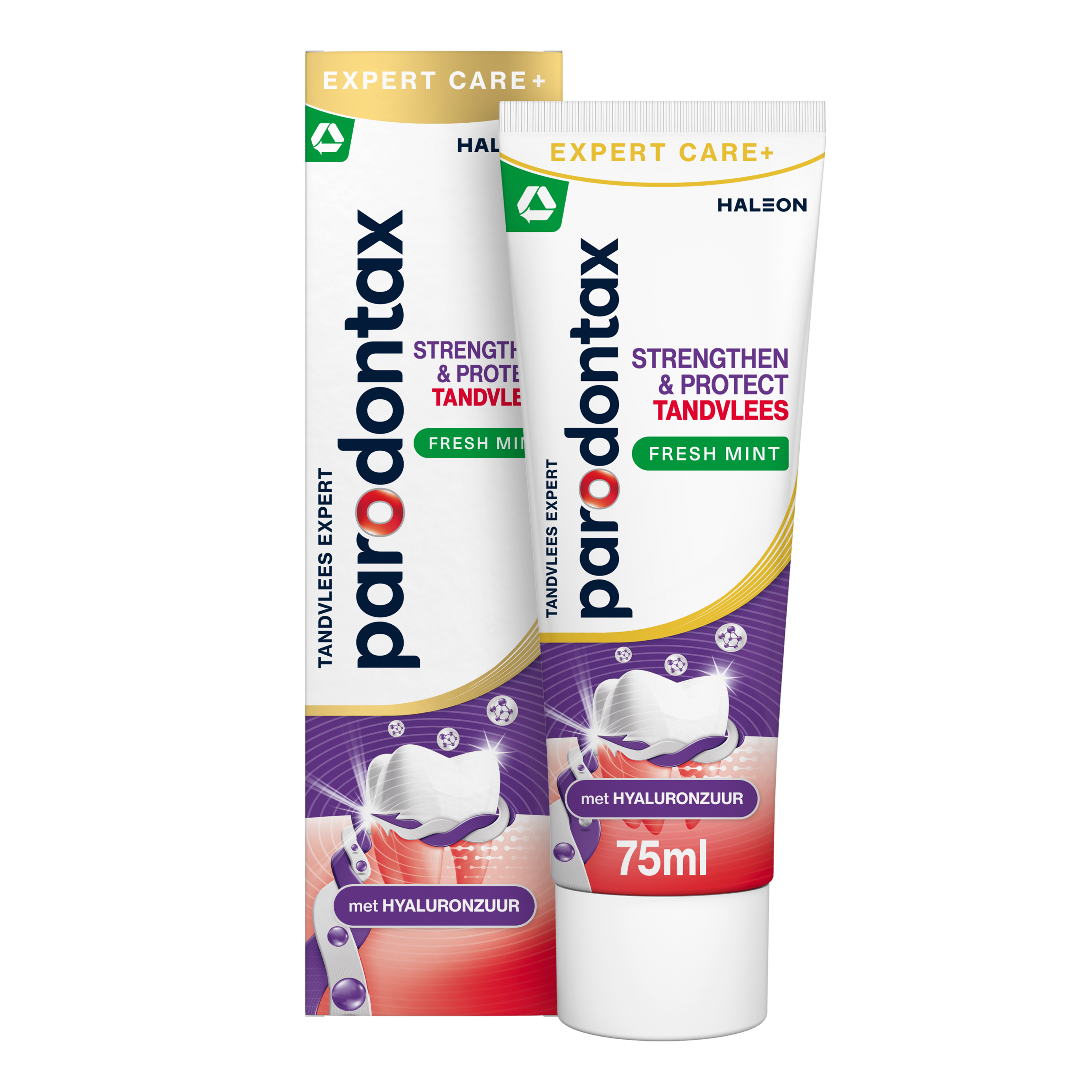 Parodontax Tandpasta strengthen & protect freshmint 75.00 Milliliter