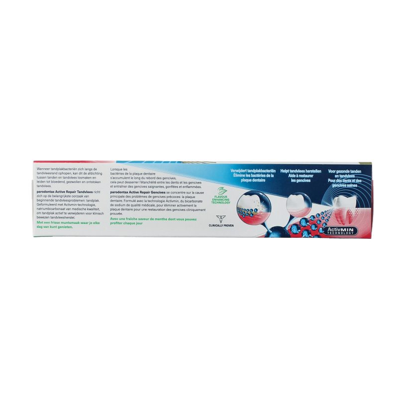 Parodontax Tandpasta active gum repair fresh mint 75 Milliliter
