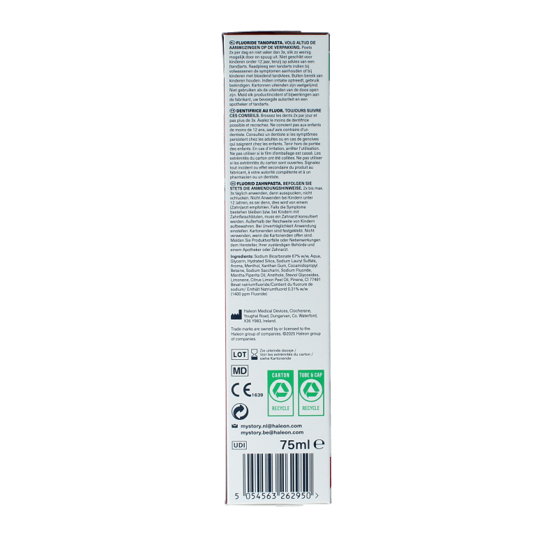 Parodontax Tandpasta complete protection whitening 75 Milliliter