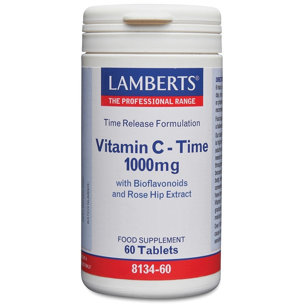 Lamberts Vitamine C 1000 Time release & bioflavonoiden 60 Tabletten