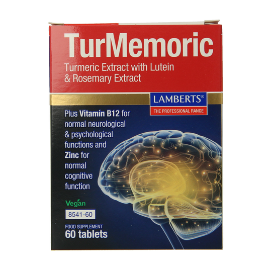 Lamberts Turmemoric met curcuma, luteïne en rozemarijn 60.00 Tabletten