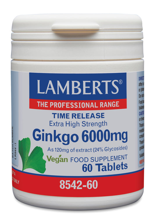 Lamberts Ginkgo 6000mg 60.00 Tabletten