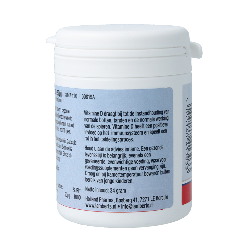 Lamberts Vitamine D3 2000IE 120 Capsules
