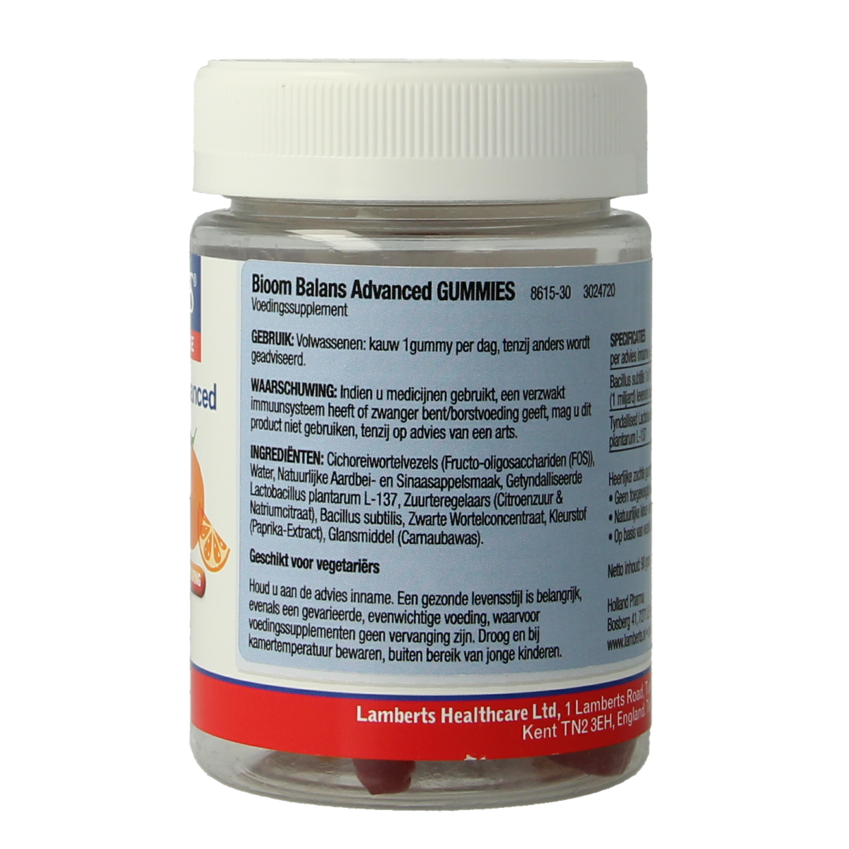 Lamberts Bioom balans advanced gummies 30.00 Gummies