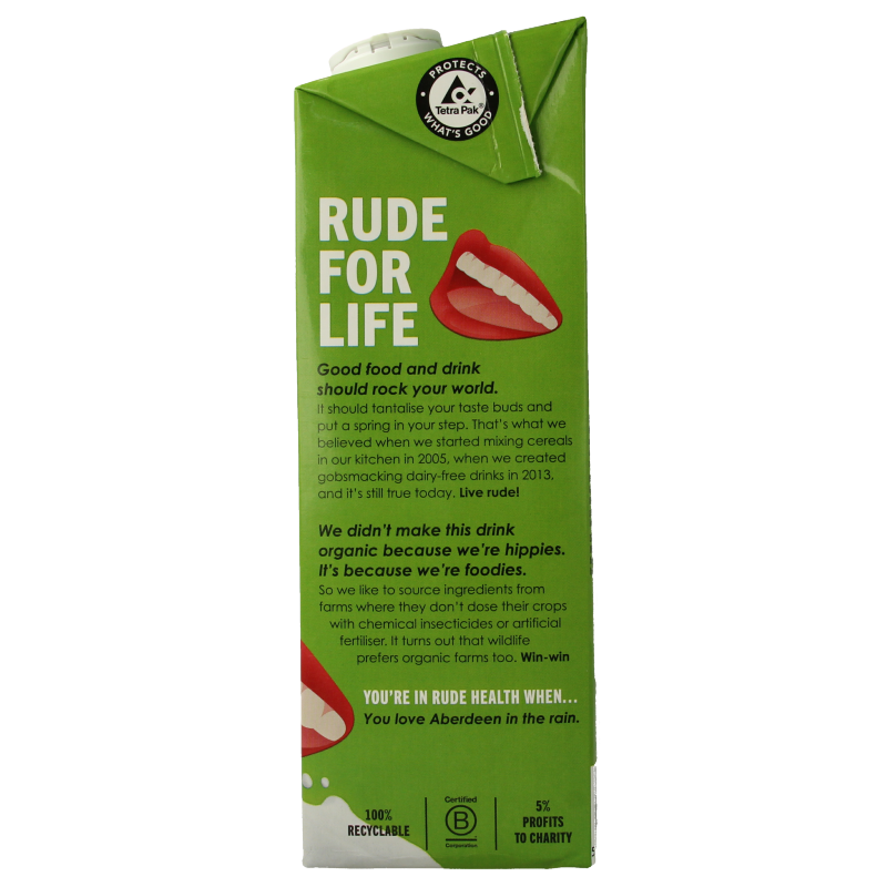 Rude Health Haverdrank bio 1 Liter