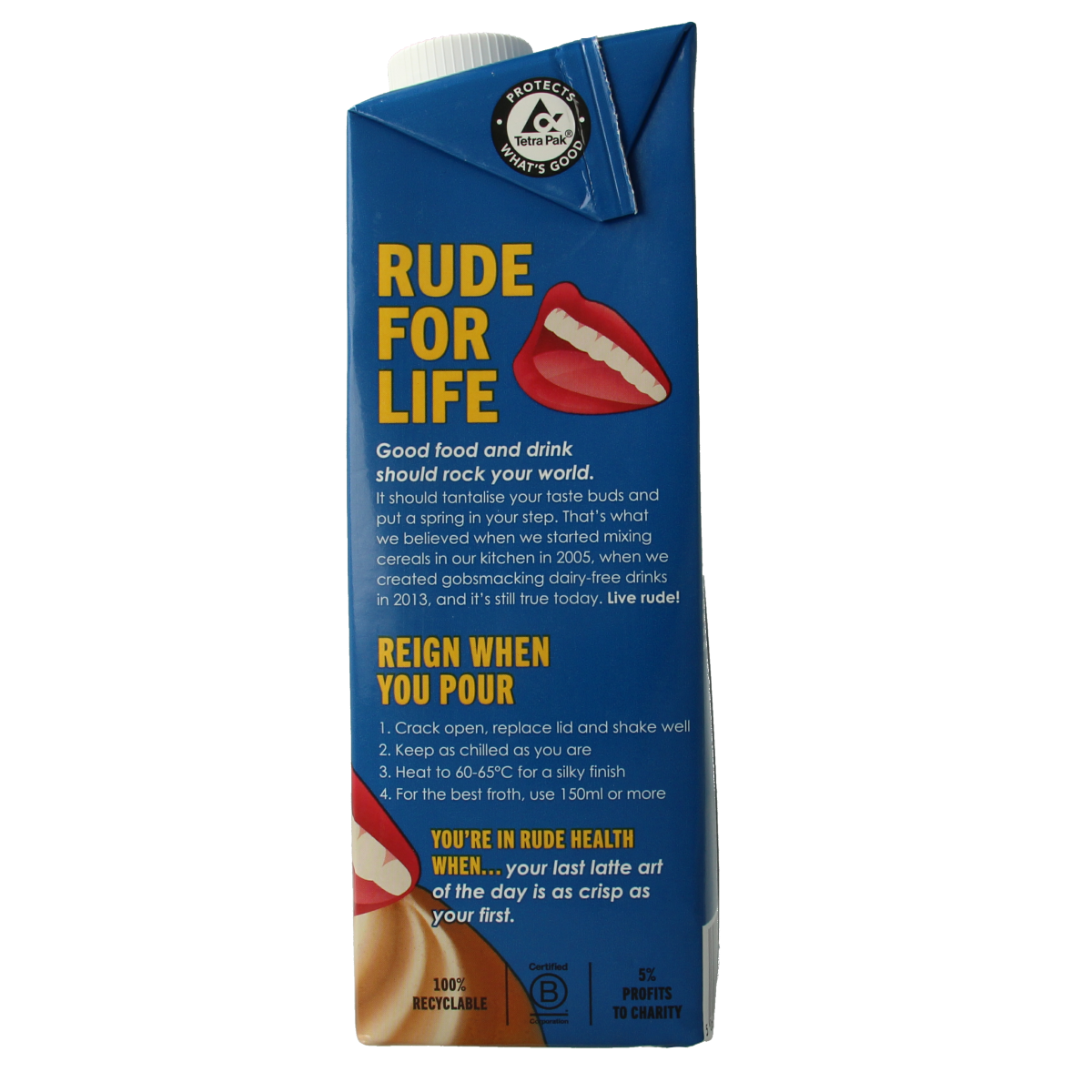 Rude Health Oat barista 1.00 Liter