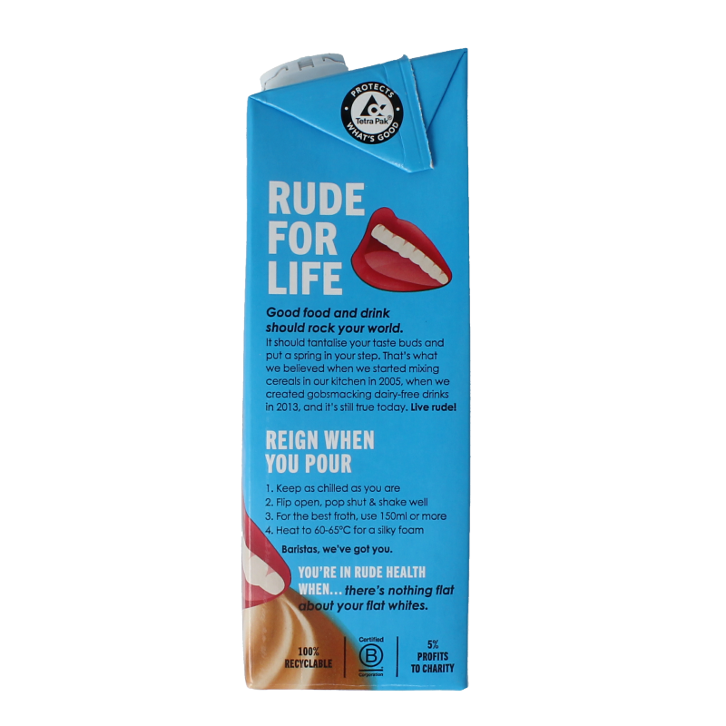 Rude Health Barista coconut 1 Liter