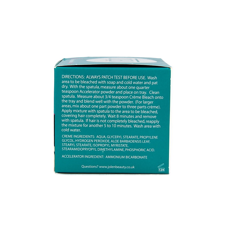 Jolen Ontkleuringscreme creme bleach mild aloe vera 125 Milliliter